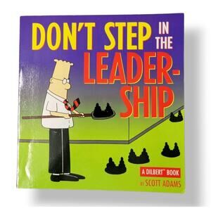 Delbert Book Comics Don't Step In The Leader-Ship 1999 Scott Adams Paperback